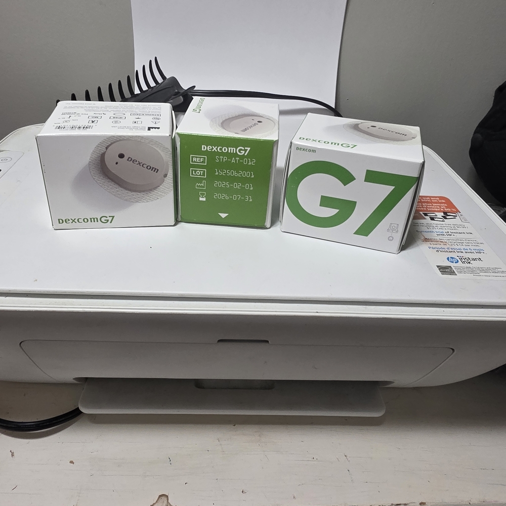 G7 Continuous Glucose Monitor Sensor - White/Green Packaging